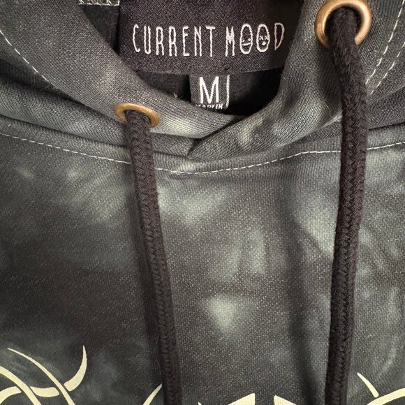 SOLD π Dolls Kill Hoodie - Current Mood Hoodie - Pixies and Potions Tie Dye - Picture 7 of 7